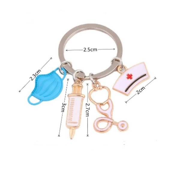 🍏50% OFF/3+...Nurse Keychain - Picture 7 of 7
